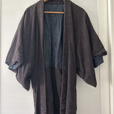 Brown Kimono in Fabric