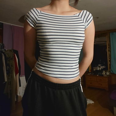 Cute striped top
