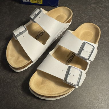 Birkenstock Arizona BS white