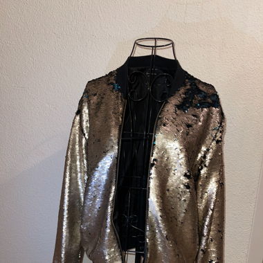 Paillettenjacke