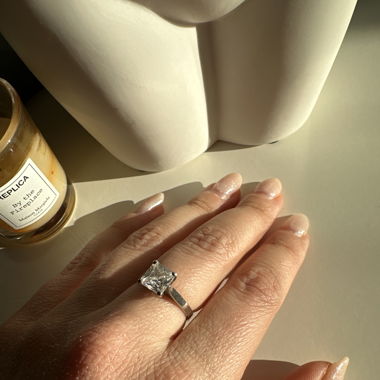 Silberring mit Zirkonia
