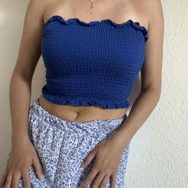Top bleu 