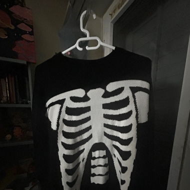 Skelett hoodie