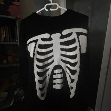 Skelett hoodie