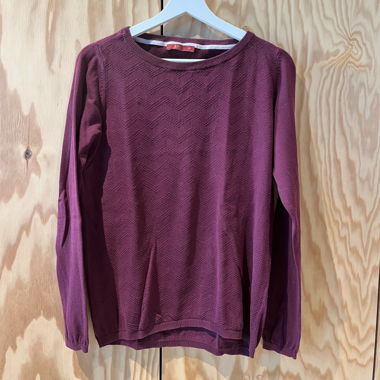Pullover Weinrot - M
