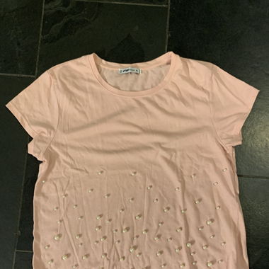 Perlen T-Shirt 
