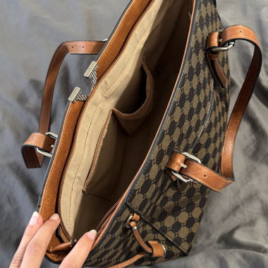 Braune Handtasche