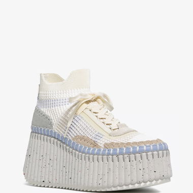 CHLOE Baskets chaussette compensées EU40