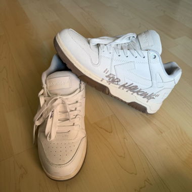 Off-White Out Of Office White/Taupe 