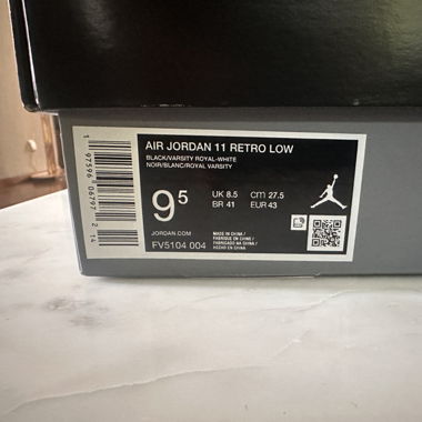 JORDAN 11 RETRO LOW 'SPACE JAM'
