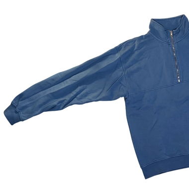 Blauer Pullover 