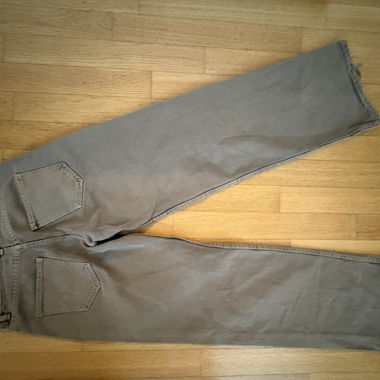 Jeans baggy a vita bassa marroni Motel Rocks