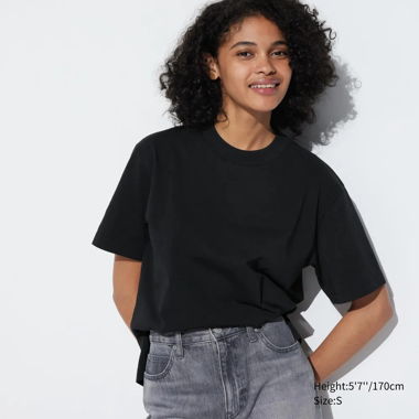 Uniqlo Schwarzes T-Shirt