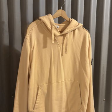 Stone Island Hoodie - Peach - Size XL 