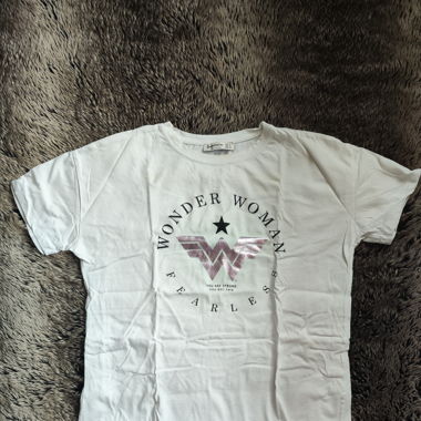 Weisses Wonder Woman Shirt