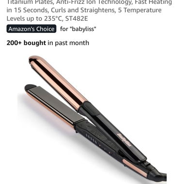 BaByliss Haarglätter und Lockenstab