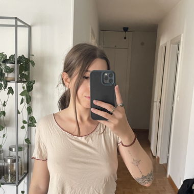 Cream Crop Top INDIGO LUNA