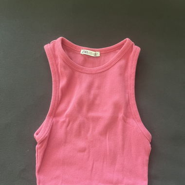 Pink Crop Top