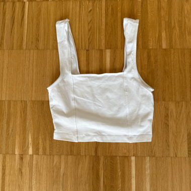 Croptop weiss ungetragen