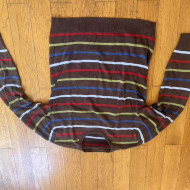 Maglione a righe L.O.G.G.
