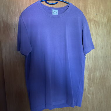T-shirt ZARA violet, taille S