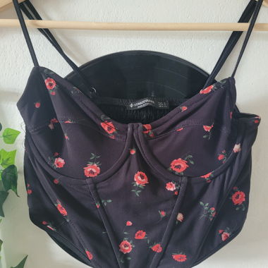 Stradivarius Floral Top