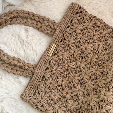 Flower Design Handmade Bag