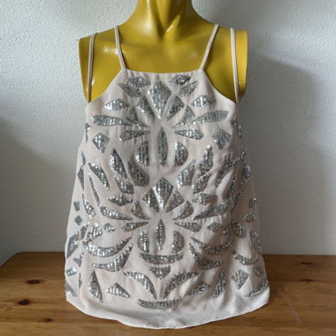 T-shirt paillettes 