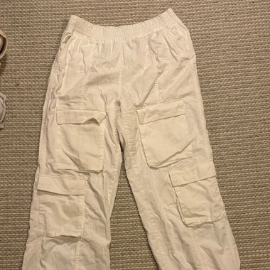 Baggy Pants- white