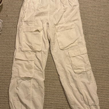 Baggy Pants- white