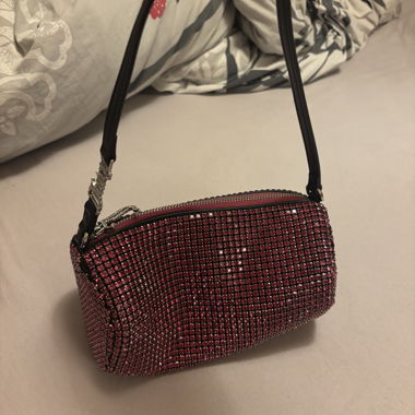 Juicy Couture pink Strass-Handtasche