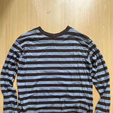 gestreiftes Langarmshirt