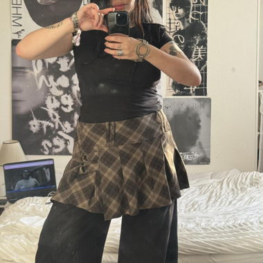 MINGA London - Plaid Mini Skirt
