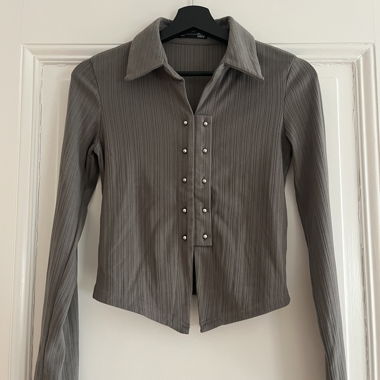 Camicia a coste Dazy maniche lunghe