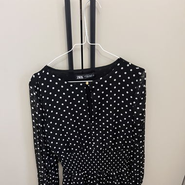 Zara black dress