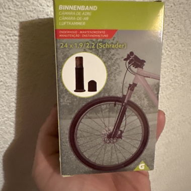 Fahrradschlauch 24" Schrader