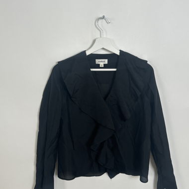Blusa nera Soaked