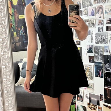 black summer dress