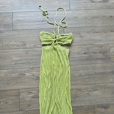 Langes Sommerkleid Grün