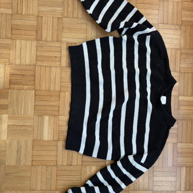 Striped Knit Sweater