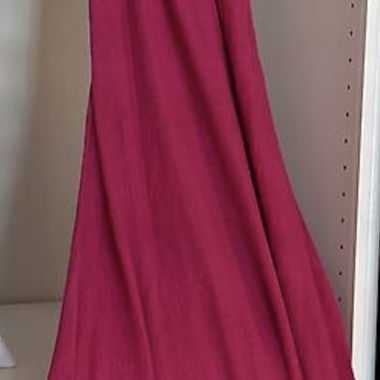 Fuchsia Summer Long Dress, Lu Go