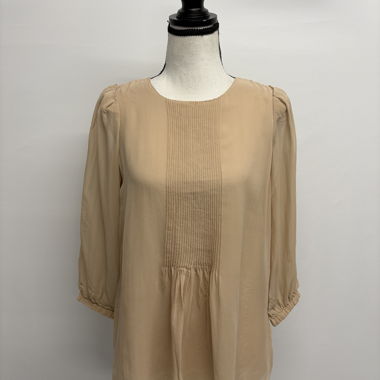 Blusa in seta Schumacher beige 36 