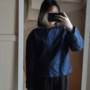 Uniqlo Denim-Oberteil
