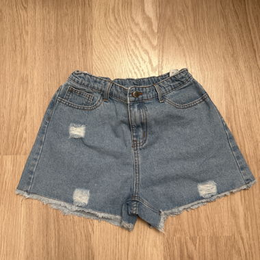 Short en jean déchiré shein