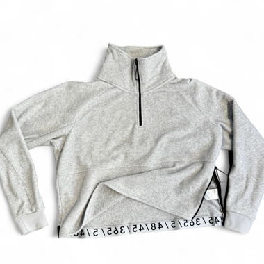 Maglione H&M grigio con mezza zip