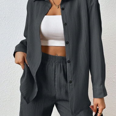 Ensemble gris deux pièces