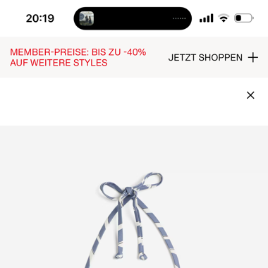 wattiertes Triangel-Bikinitop