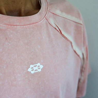 T-shirt oversize rose XL Davril
