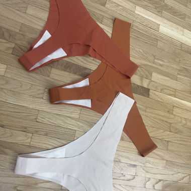 Set di 3 slip a vita alta