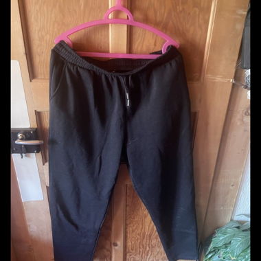 Black Track Pants 